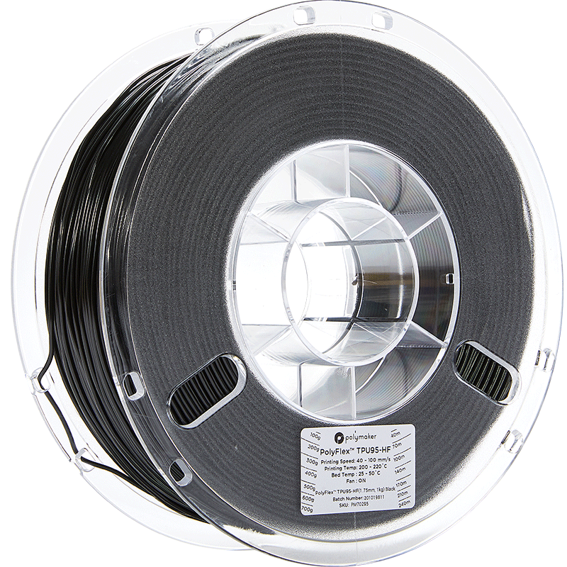 PolyFlex TPU95-HF 1.75mm Black