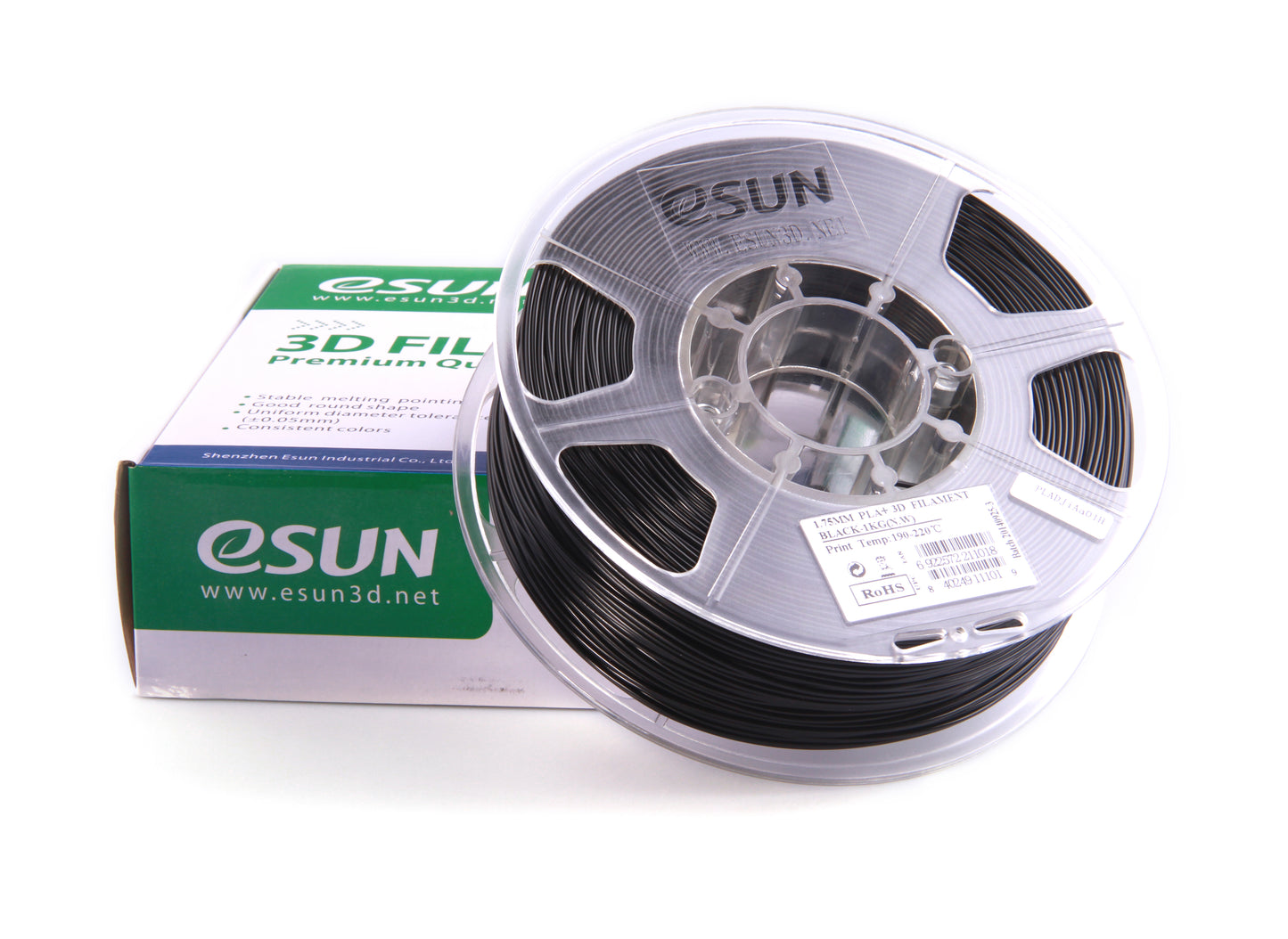 PLA+ 1.75mm Black