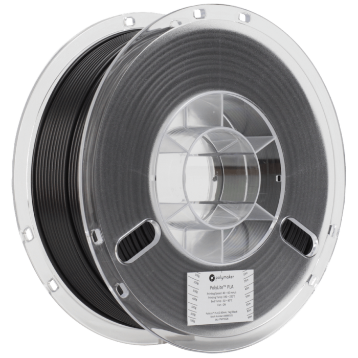 PolyLite PLA 1.75mm Black