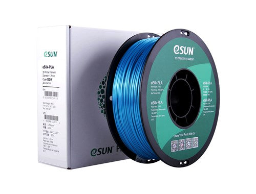 Silk PLA 1.75mm Blue (Cyan)